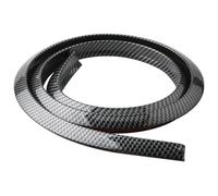 Lèvre De Sourcils De Roue Autocollant Protection 1,5 M Pour Pare Chocs Voiture Anti Rayures Universel Fibre Carbone Caoutchouc Roues Sourcils(Carbon Fiber)