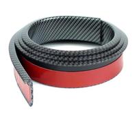 Lèvre De Sourcils De Roue Bande Protection Arche 1,5 M Garde Boue Voiture Élargisseurs Ailes Universels Caoutchouc Autocollant Sourcils Roue Garniture Anti(Carbon Fiber 45mm)