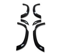 Lèvre De Sourcils De Roue Pour Defender 110 2020 Kit Passage Roue Étendu Élargisseurs D'aile Protection Larges(1set glossy black)