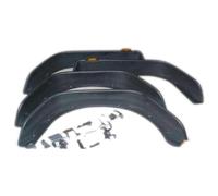 Lèvre De Sourcils De Roue Pour Jeep Pour Wrangler JK 2007 2008 2009 2010 2011 2012 2013 2014 2015 2016 2017 Voiture Garde Boue Fender Flare Extérieur