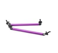 lèvre de Spoiler Barres de séparation universelles en Acier, 2 pièces, 45/75/100/150/200mm, Barres de séparation pour Pare-Chocs lèvre de Protection(2Pcs 150mm Purple)