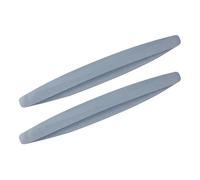 lèvre de Spoiler Lot de 2 Autocollants universels Anti-Collision pour Pare-Chocs Avant et arrière de Voiture, Bandes Anti-Rayures(Gray)