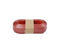 lèvre de Spoiler Protecteurs en Caoutchouc pour Pare-Chocs Avant de Voiture de 2,5 m, becquet de carrosserie, moulures extérieures Brillantes lèvre d'impact(Red)