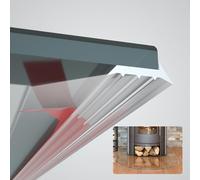 Lèvre d'étanchéité en silicone 4 voies pour plaque de cheminée, sol en verre, planche de four, sol, plaque de cheminée, longueur 6 m