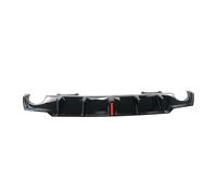 Lèvre Diffuseur Pare-Chocs Arrière pour Lexus pour IS250 IS300 IS350 2006-2012 Diffuseur Pare-Chocs Arrière avec Kit Carrosserie Séparateur Becquet Lumière LED(Glossy Black)