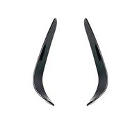 lèvre d'impact Convient pour Mercedes Fit for Benz Classe C W205 2015 2016 2017 2018 Pare-Chocs Avant Spoiler latéral Splitter Air Blade lèvre de carrosserie(Type 2 Carbon Look)