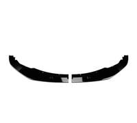 lèvre d'impact Lame de Pare-Chocs Avant pour BMW Série 1 F20 F21 M-Sport M-Pack 2012-2019 118i 120i M135i M140i lèvre de Spoiler(Black 2012-2014)