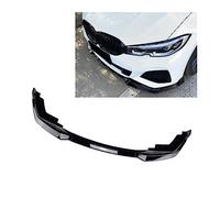lèvre latérale Diffuseur Séparateurs Avant Pour B&MW Série 3 G20 Pour M-Pack 330d 318i 330e 330i 320i M340i XDrive 2019 2020 2021 2022 Spoiler Lèvre Pare-chocs Avant Voiture ( Color : Glossy Black )