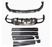 Lèvre Pare-Chocs Avant Kit Carrosserie Pare-Chocs Avant Diffuseur Coffre Arrière Jupe Latérale Sourcils De Roue pour Lexus pour RX200T RX350 RX450 2016-2019(Body Kit C)