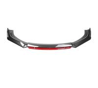 Lèvre Pare-Chocs Avant pour A4 S4 A6 S6 B6 B7 B8 Diffuseur De Spoiler Pare-Chocs Avant Universel pour Voiture Aileron Avant Voiture(Carbon Red)