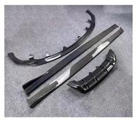 Lèvre Pare-Chocs Avant pour Lexus pour RC200 RC300 Véritable Fibre Carbone Pare-Chocs Avant Lèvre Arrière Diffuseur Coffre Becquet Jupe Latérale Art Kit Carrosserie(Body Kit A)