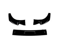 Lèvre Pare-Chocs Avant pour Q3 pour MK2 F3 pour TFSI pour TDI pour S-Line 2019-2025 Diffuseur Pare-Chocs Avant Kit Conversion ABS(Gloss Black)