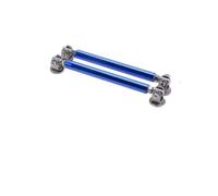 Lèvre Pare-Chocs Avant Tiges Séparation Universelles Diffuseur | Kit Barre Liaison Support Lèvre Pare-chocs Avant Réglable Course Permettant D'économiser Trou Perçage(7.5CM Blue)