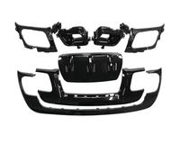 Lèvre Pare-chocs Diffuseur Arrière Pour Land Pour Rover Pour Range Pour Rover Pour Velar Queue Tuyau D'échappement Becquet Support Cadre Séparateur Diffuseur Pare-Chocs Arrière(Le noir)