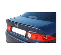 Lèvre spoiler arrière compatible avec Honda Accord Sedan 2003-2008 (ABS), Noir