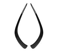 Lèvre Spoiler Avant 2 Pièces pour Benz Classe pour CLA/C118/W118 pour AMG pour Ligne 2019 + Couteau À Vent Pare-Chocs Avant Séparateurs Lèvre Avant Remplacement ABS Lèvre Pare-Chocs Avant