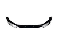 Lèvre Spoiler Avant pour BMW X3 G01 X4 G02 2022-2023 Voiture Avant Pare-Chocs Lèvre Séparateur Diffuseur Corps Kit Spoiler Garde Protecteur Aileron Avant(Noir Brillant)