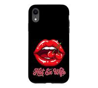 Lèvres de Cerise Sexy d'une ex épouse Sexy Coque pour iPhone XR