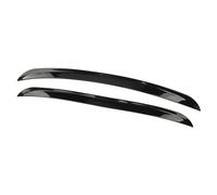 Lèvres de Protection de Passage de Roue Noires Brillantes pour Garder la Voiture Propre, Installation de Pâte, Résistante aux Rayures, Ajustement Universel, Bandes de Sourcils de