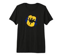 Lèvres du Drapeau de la Barbade Jour de l'indépendance de la Barbade T-Shirt Haut de Gamme