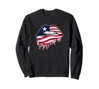 Lèvres du Drapeau Love Liberia | Liberian Pride Independence Sweatshirt