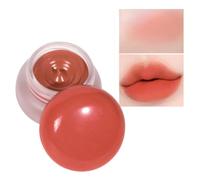 Lèvres En Pot De Pudding Flou - Baume À Lèvres Et Joues Teinté Brillant, Blush À L'Argile Mate Velours | Hydratation Intense, Texture Non Collante, Maquillage Subtil Et Lumineux Pour Femme