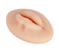 Lèvres en Silicone 3D, Fausses Lèvres Semi-permanentes Douces au Toucher Réel pour L'entraînement au Microblading (Teint foncé)