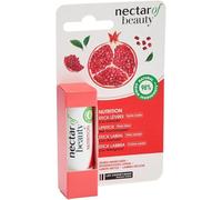 Lèvres nourries et protégées avec une touche rosée naturelle - NECTAR OF BEAUTY Stick à lèvres Nutrition Grenade, 4g - Lot de 4