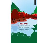 Lèvres rouges, langue verte