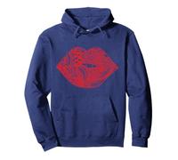 Lèvres sexy avec un style artistique Kiss Tongue Hot Lips Sweat à Capuche