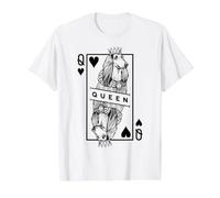 Lévrier Afghan, Reine de cœur, drôle, Amateur de Chiens tazi, Pop Art T-Shirt Graphique avec Valeur