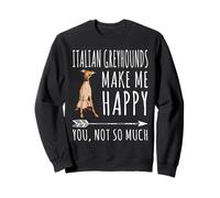 Lévrier Italien Me Rendent Heureux Sweatshirt