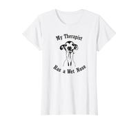 Lévrier Italien Mon thérapeute a Le Nez mouillé T-Shirt Graphique avec Valeur