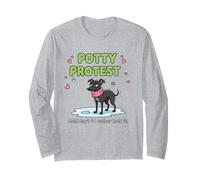 Lévrier Italien Pot Protest Pluie Strike Toilettes Entraînement Manche Longue