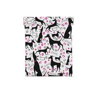 Lévriers et Coeur de Patte, Sac de Rangement pour Femmes, Portefeuille supérieur à Presser, Petit Porte-Monnaie, Pochette de Changement