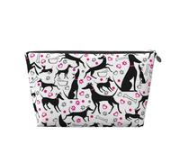 Lévriers et Coeur de Patte, Trousse de Toilette Trousse de Maquillage Sac à cosmétiques Trousse de Toilette de Voyage Portable