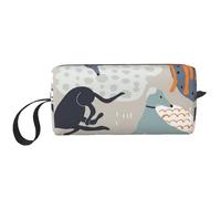Lévriers Mignons, Trousse de Maquillage Trousse à cosmétiques Trousse de Toilette de Voyage Portable Pochette de Maquillage