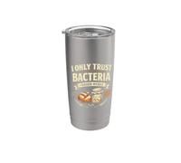 Levure sauvage levée Je ne fais confiance qu'aux bactéries que j'ai élevées Gobelet isotherme en acier inoxydable double paroi