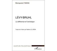 Levy-bruhl Nadine Le Lirzin (Auteur), Mariapaola Fimiani (Auteur)