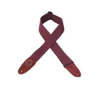 Levys 5 CM Coton avec Logo en Cuir Burgundy Sangles et courroies
