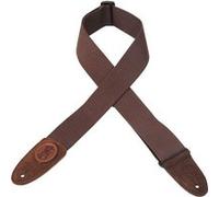 Levy's Signature Cotton 2.5 Standard Brown Sangle pour guitare