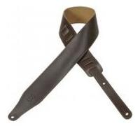 Levys "Levys CL Leather Strap 2,5"" DBR"