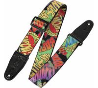 Levy's Graphic Waves Onomatopoeia Sangle pour guitare