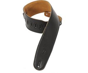 Levy's Heritage Crafted Black Courroie de guitare