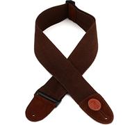 Levy's Leather MSSC4-BRN Sangle de guitare ajustable (max 152cm) - largeur 7.6cm