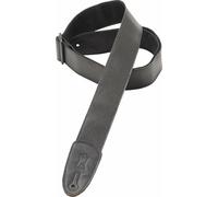 Levy's Leather Tri Glides Black Courroie de guitare