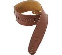 Levys Leathers M4GF-BRN sangle de guitare rembourrée, marron G