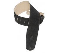 Levy's Leathers MS4-BLK Sangle en daim pour basse Noir