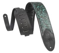 Levy's Leathers Sangle de guitare en cuir avec rembourrage en mousse et dos en cuir Largeur 7,6 cm