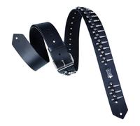 Levys "Levys Leather Strap 2"" BLK Rebel"